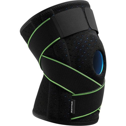 Bodyprox Knee Brace with Side Stabilizers & Patella Gel Pads for Knee Support