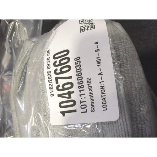 Haven Organic Cotton Terry Washcloth in Harbor Mist Grey (3-Pack)