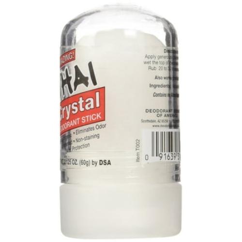 Thai Deodorant Stone Thai Natural Crystal Deodorant Push-Up Stick