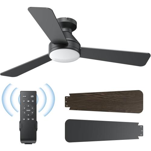 MISSING PART ‼️42 Inch Ceiling Fans with Lights And Remote, 3CCT/Flush Mount/6 Speed/Black