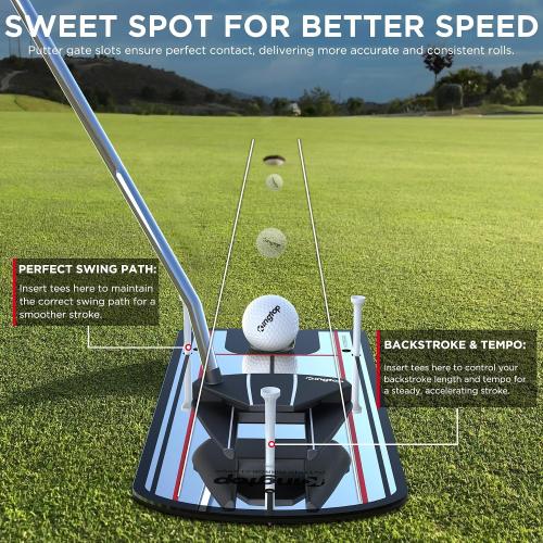KINGTOP Golf Putting Mirrors for Alignment and Stroke Training