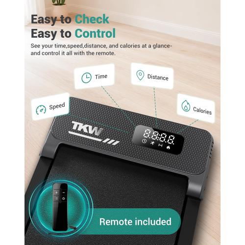 Walking Pad with Vibration Plates, 3 in 1 Walking Vibration Pad, Walking Pad with Incline, Under Desk Walking Pad with Remote Control and LED Display for Home Small Space