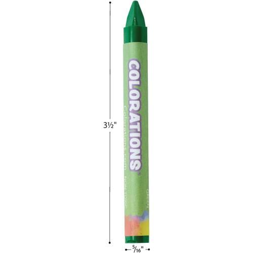 Colorations Regular Size Triangular Crayon Classroom Pack, 16 Colors | 13 of Each, Set of 208, Easy-Grip Non-Toxic Crayons for Kids, School Supplies, Classroom Must-Haves