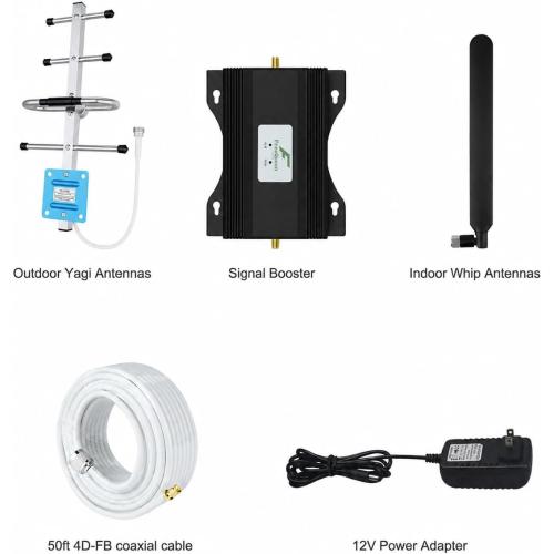 AT&T Signal Booster AT&T Cell Phone Signal Booster T Mobile ATT Cell Phone Booster 5G 4G LTE Band 12/17 ATT Cell Signal Booster ATT Cell Booster for Home AT T Signal Extender AT T Cellular Booster