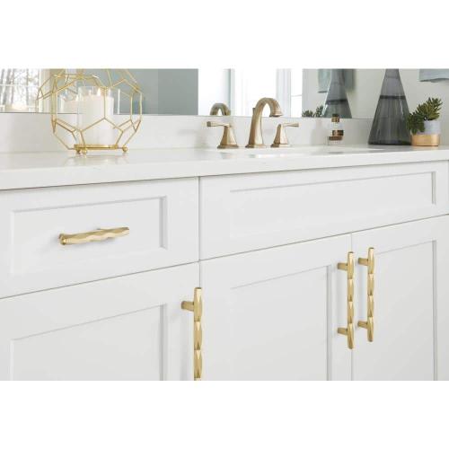 St. Vincent 5-1/16 in. (128 mm.) Center-to-Center Champagne Bronze Cabinet Drawer Pull