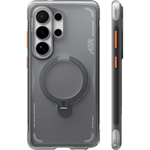 TORRAS Q3 Air for Samsung Galaxy S26 Ultra Case with Stand, Shadow Black