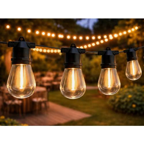 Kanora LED Globe String Lights Outdoor Decoration