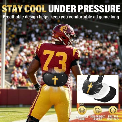 Football Backplates, Football Back Plate, ABS Lower Back Protector