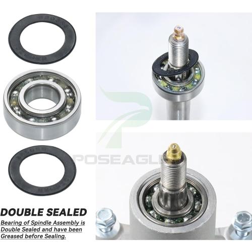 2 Pack 587819701 Spindle Assembly Kit for Husqvarna 42 46 inch Mower Decks