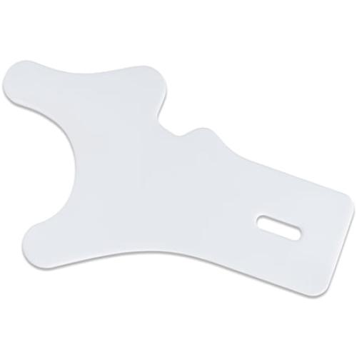 Rehabilitation Advantage Commode Transfer Board – Durable Plastic, 1/2 Thick x 28 x 17, High-Density Surface, Rounded Edges, Easy to Clean, Made in USA