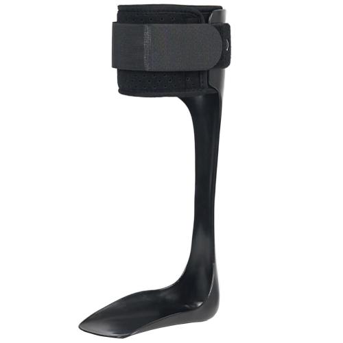 Komzer AFO Drop Foot Brace for Men Women Ultra Thin Half Palm Ankle Stabilizer Daily Ambulation Walk Auxiliary Footwear Inserts for Stroke Hemiplegia, M-Left
