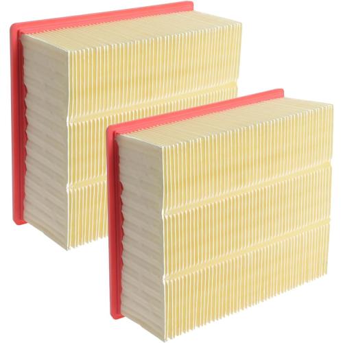Engine Air Filter Replace 53034051AB for Dodge Ram 2500 3500 4500 5500 for Cummins 6.7L 6.7 Diesel 2011-2023, for Ram 2500 3500 4500 5500 6.4L 6.4 Gas 2019-2022 Replace 46930 CA10261 53034249AA, 2 Pcs