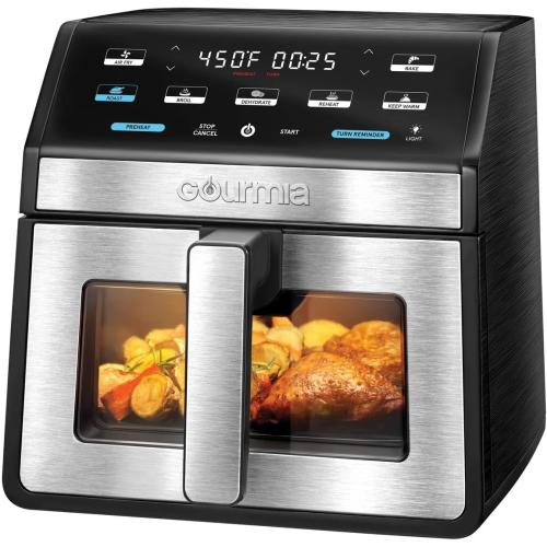 Gourmia 8-Quart Digital Air Fryer with Window & Light‼️needs cleaning‼️