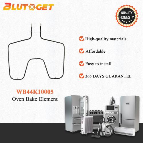 WB44K10005 WB44K10001 WB30X46987 Oven Bake Element Fit for GE Hotpoint Americana Oven Element RBS360DM4BB RB526h3WW RB757BH1WH RB787WH1WW RBS160DM4WW Replaces PS249238 AP2030964 PD00001066 by Blutoget