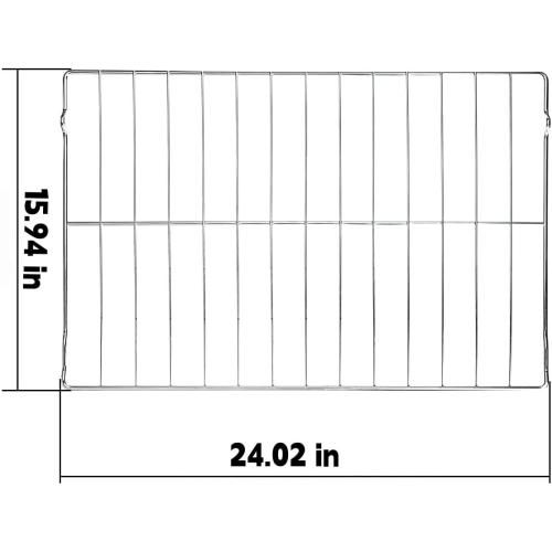 316496201 316496202 Oven Rack Unit 24.02 x 15.94 for Frigidaire Range Oven (Note: Make sure to measure the size accurately before placing an order)