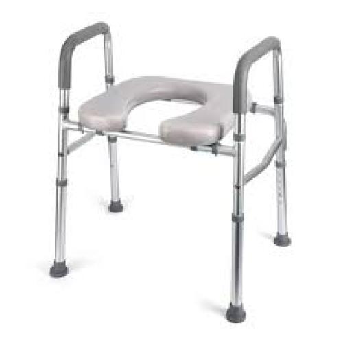 Elevated Medical Toilet Seat, 350LB, Adjustable Height ...