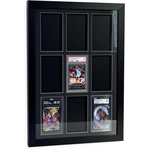 Bivitre Graded Card Display Frame - Compatible with PSA, CGC and TAG Slabs