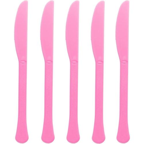 Boxed, Heavy Weight Knives, High Ct. - Bright Pink