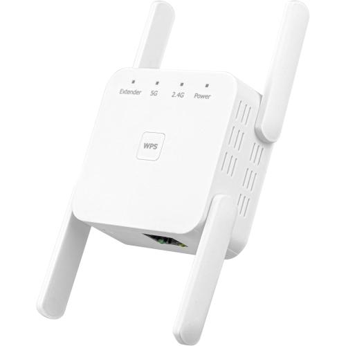 1200mbps WiFi Extender.WiFi Repeater.Universal Ethernet Adapter: Dual-Band WiFi Bridge with Bridge, Client, AP Modes, Converts Wireless to Wired, for PCs, Printers, TVs, Consoles.