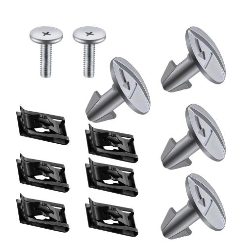 8 Pcs 90674-TY2-A01 Lower Engine Cover Bolt Pin Screws, Radiator Engine Access Cover Pin and Lower Cover Bolt Compatible with H-onda Accord 2014-2019 Civic CRV 2017-2019 Acura 2014