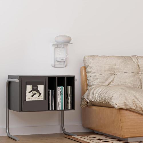 WALI Outlet Shelf Wall Holder, Bathroom Shelf for Smart Home Decor