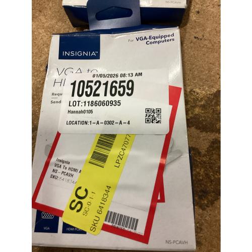 INSIGNIA VGA to HDMI Adapter - Model: NS-PCAVH
