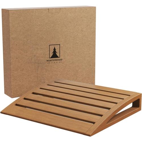 Sauna Headrest - Handmade from Canadian Red Cedar Wood - Ergonomic Neck Support Pillow
