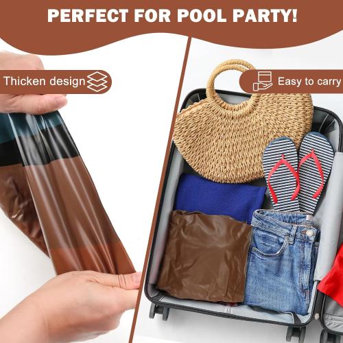 Pool Floats, Funny Pool Floaties Inflatables Rafts for Outdoor Water Lounge, Brown Horse Pool Swimming Ring for Beach Party & Tubes Pool Toys Float for Adults