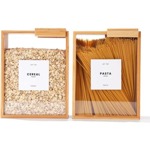 Food Dispenser 2L | Kitchen Organizers and Storage | Food Containers & Cereal Dispenser for Pantry Organization And Storage Container | Cereal, Rice, Flour, Snack