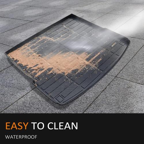 Binmotor-for Kia Sportage 2023-2025(Include Hybrid) All Weather Cargo Mat, Custom Fit Car Trunk Mat, Waterproof Easy to Clean Cargo Liner Trunk Liner for KIA Sportage Accessories