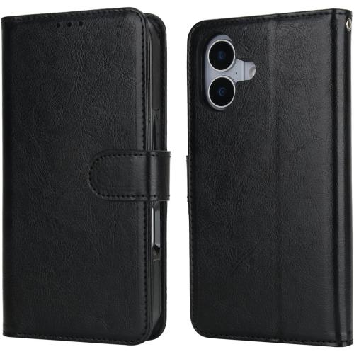 Bocasal Detachable Wallet Case Card Holder for iPhone 17, Black