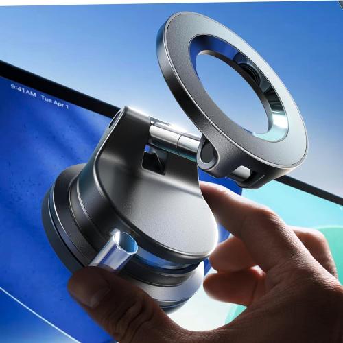 LISEN for MagSafe Car Mount [3800gf Strong Magnet&90 LBS Suction] 360° Adjustable Vacuum Magnetic Phone Holders for Your Car, for iPhone 18 Pro Max 17 16 15 14 13 12 Plus Air for Shower All Smartphone