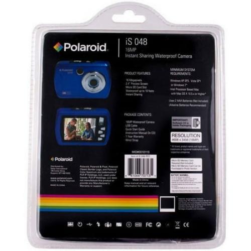 Polaroid IS048 Waterproof Digital Camera with 16 Megapixels