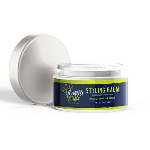 Young King Styling Balm 4 Oz with Medium Hold for Styling  All Hair Type