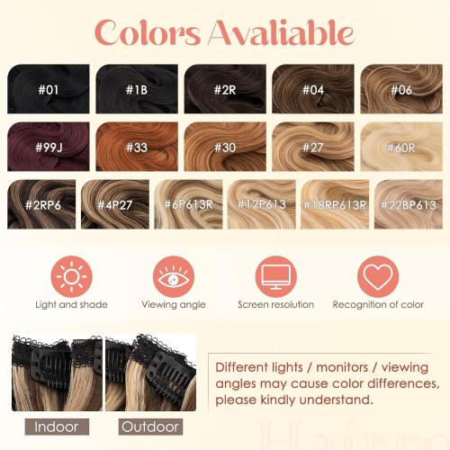 Hairro Body Wave Hair Extensions Clip Ins Real Human Hair 6PCS Remy Mini Short Clip On Hairpin Hairpieces For Women 31g 10 Inch #1B Natural Black