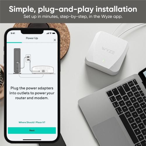 AX3000 Dual-Band Wi-Fi 6 Mesh, Covers 3000 Sq. ft, Replaces Router  Extender, Wired Backhaul, 2x 1 Gbps ports (2-pack)