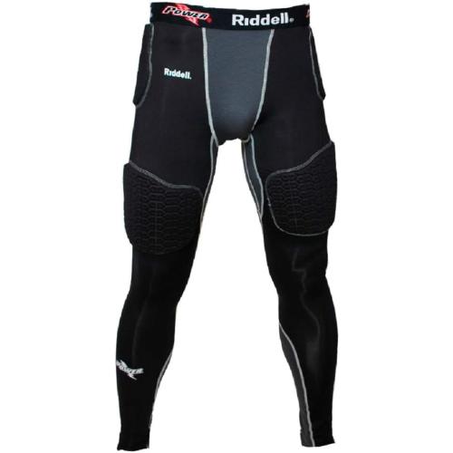 5 PC Integ Tight BLK Adult XL
