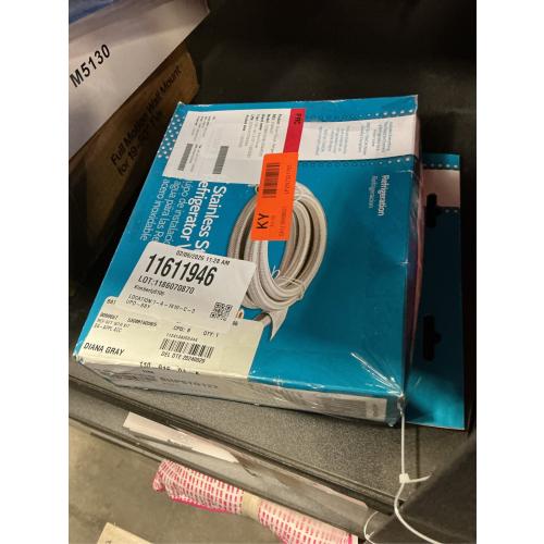 6 ft. Stainless Steel Refrigerator Waterline Kit