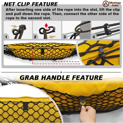 Muslogy Cargo Net for Toyota Tacoma 2005-2022 2023 Accessories