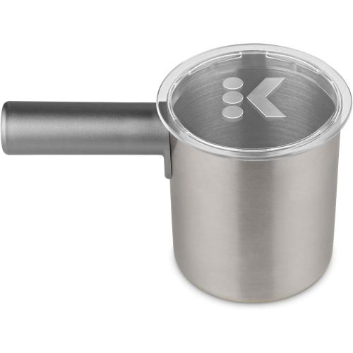 Keurig K-Café Milk Frother Cup Replacement Part or Extra,80 milliliters Hot and Cold Frothing, Compatible with Keurig K-Café Coffee Makers Only, Nickel