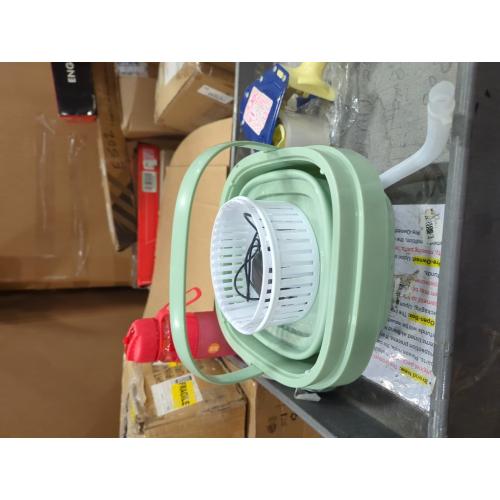 JUJOJB Portable Washing Machine, Folding 20L Mini Washer and Spin-Dryer