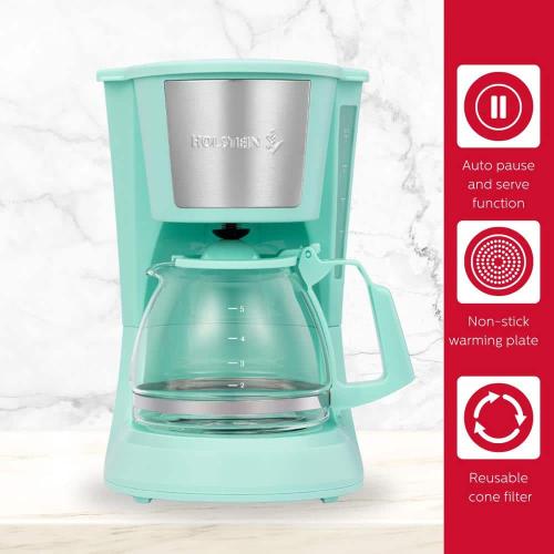 Everyday 5-Cup Mint Coffee Maker