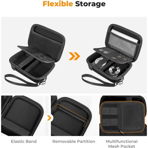 K&F CONCEPT Carrying Case for Digital Camera, Hard Shell Protective Case