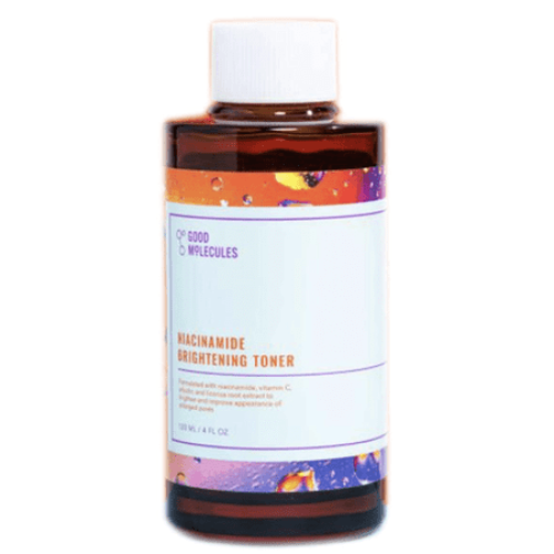 Good Molecules Brightening Toner 4 Fl. Oz! Formulated with Tranexamic Acid and 4% Niacinamide! Improves The Appearance of Age Spots, Acne Scars, Hyperpigmentation, and Sun Damage!