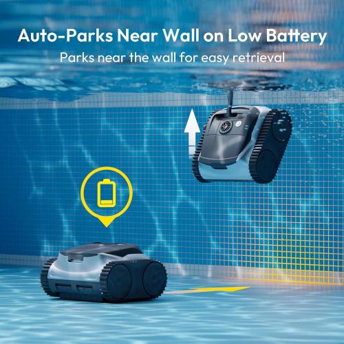 (2026 Upgrade) BUBLUE C10P Gen2 Robotic Pool Vacuum Max to 420 Min Runtime
