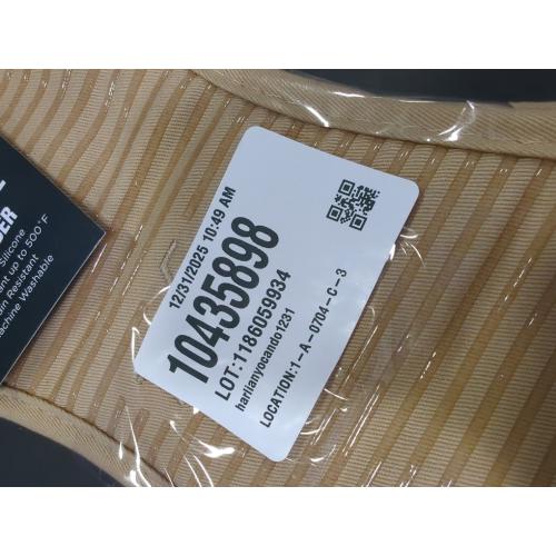 All-Clad Premium Pot Holder & Hot Pad: Heat Resistant to 500 Degrees - 100% Cotton, 10x6.25 Hot Pad for Kitchen and Barbeque, (2-Pack), Cappuccino