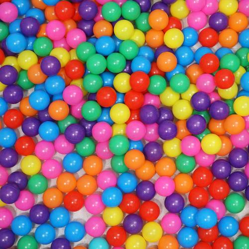 Crush-Proof Balls, BPA-Free Plastic Balls for Toddlers Indoor Play Non-Toxic and Safe. Works for playpens, Parties, Amusement Activities, Birthday and Christmas Occasions.