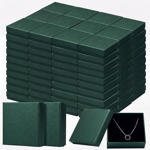 Tenceur 100 Pcs Christmas Jewelry Gift Box Bulk