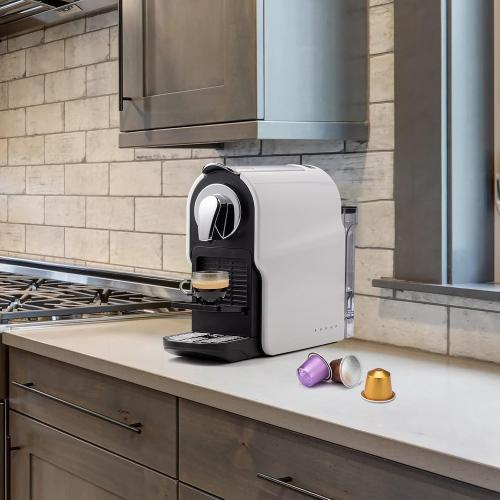 beanglass Mini Espresso Machine Compatible with Nespresso OriginalLine Pods