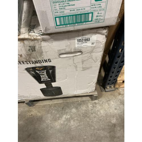 Everlast Everlast Powercore Free Standing Indoor Rounded Heavy Duty Fitness Training Bag